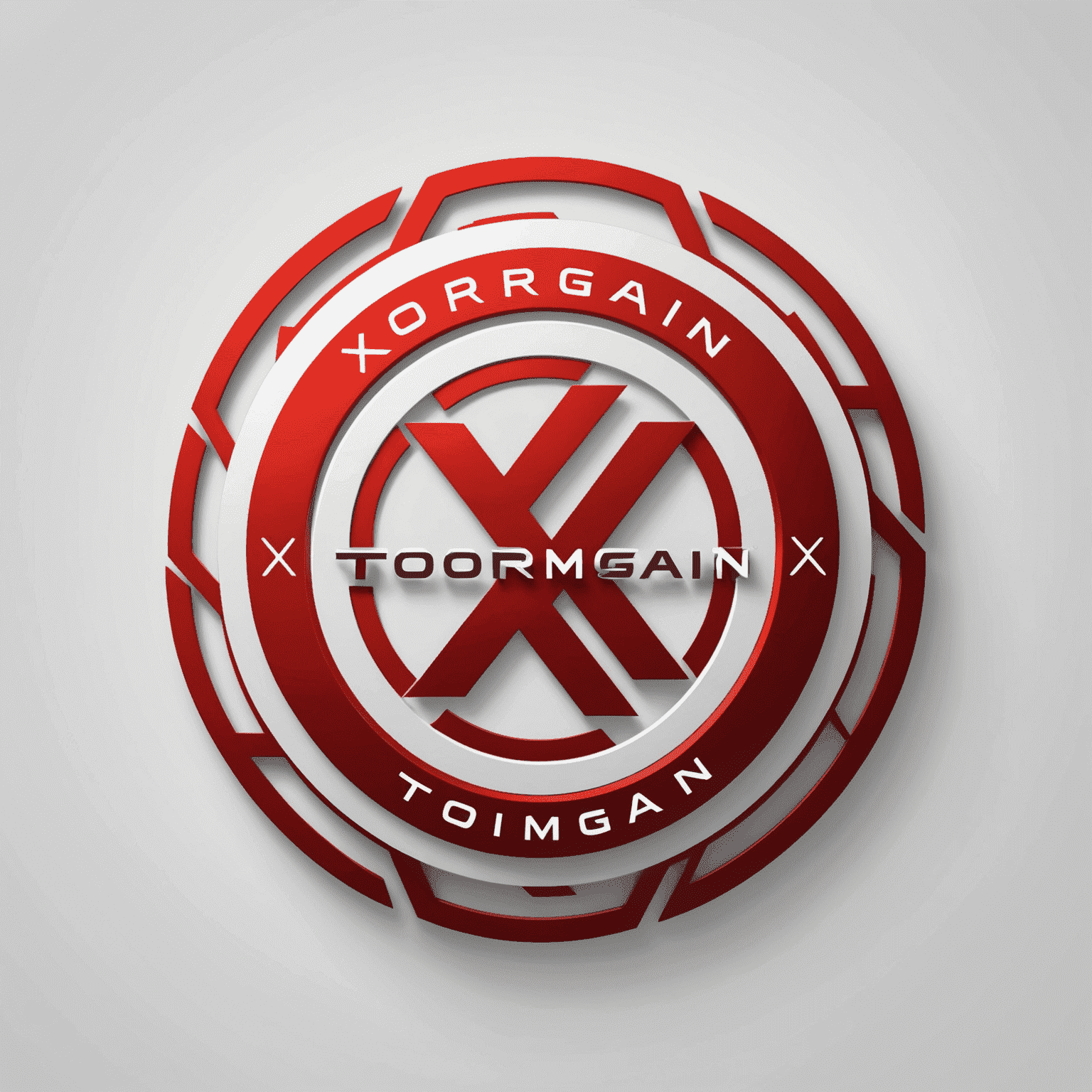 XtormGain logo - Red text on white background, modern and sleek design