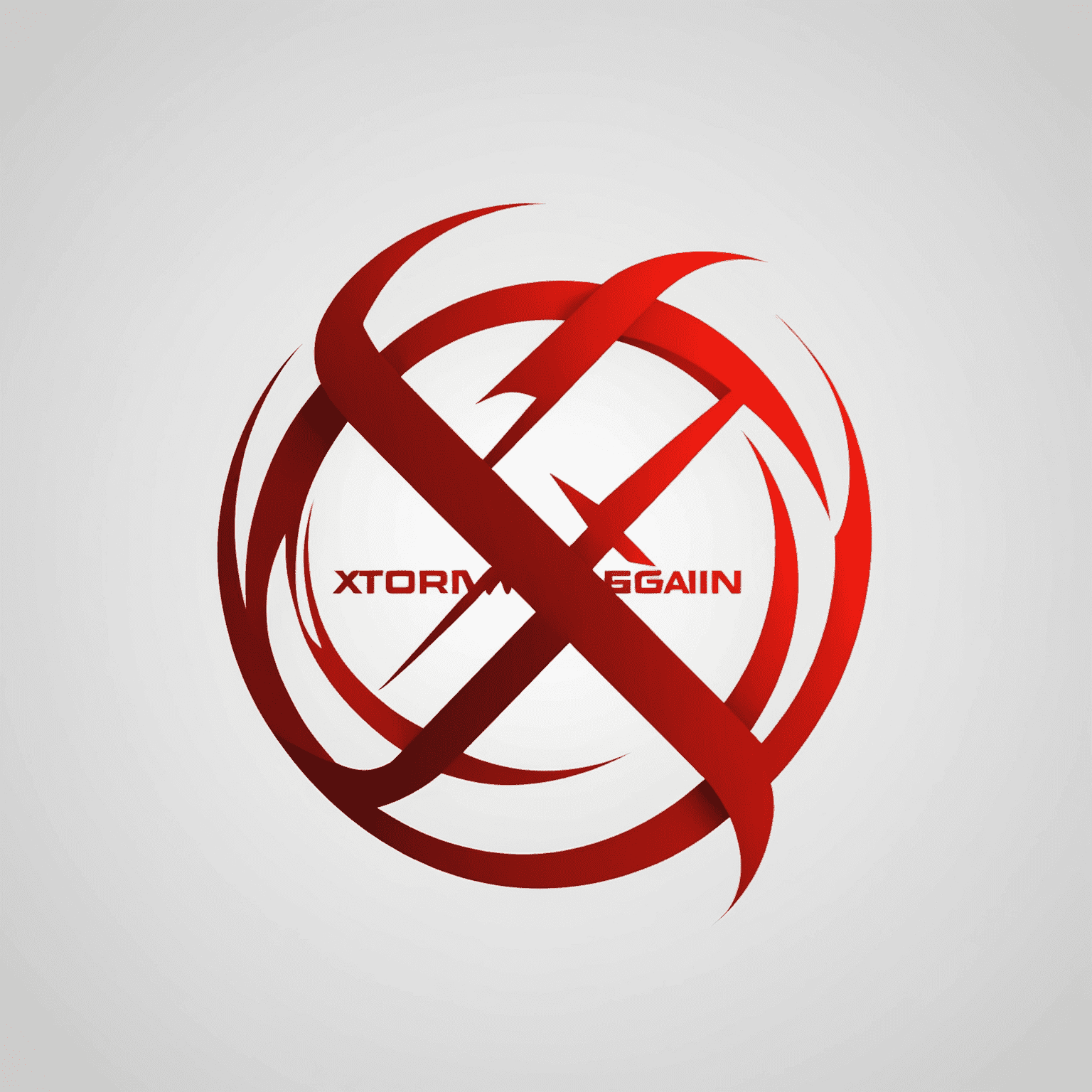 XtormGain logo - Red text on white background, modern and sleek design